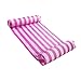 JanTeelGO Lit Gonflable pour Piscine Bouée et Matela Gonflable Chaise Longue Gonflable Piscine Multi-Usage Pliable Flottantes Hamac Portable Flotteur Ultraléger (Rose)