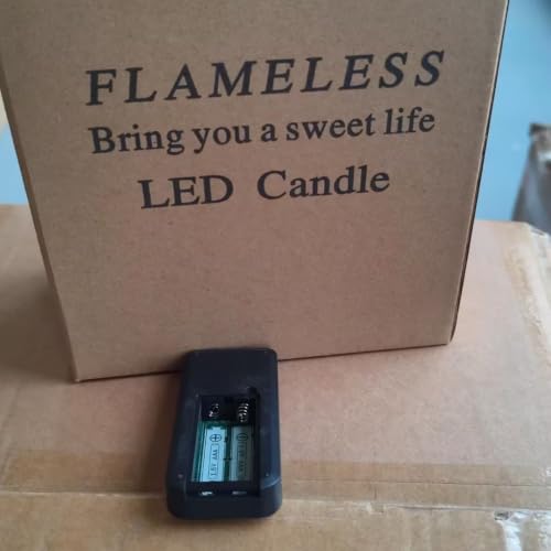 Image of 3 Pcs Flameless Candles with Remote Control, Battery Operated Candles LED Pillar Candle with Timer, for Wedding Table Home (FlameJump01)
