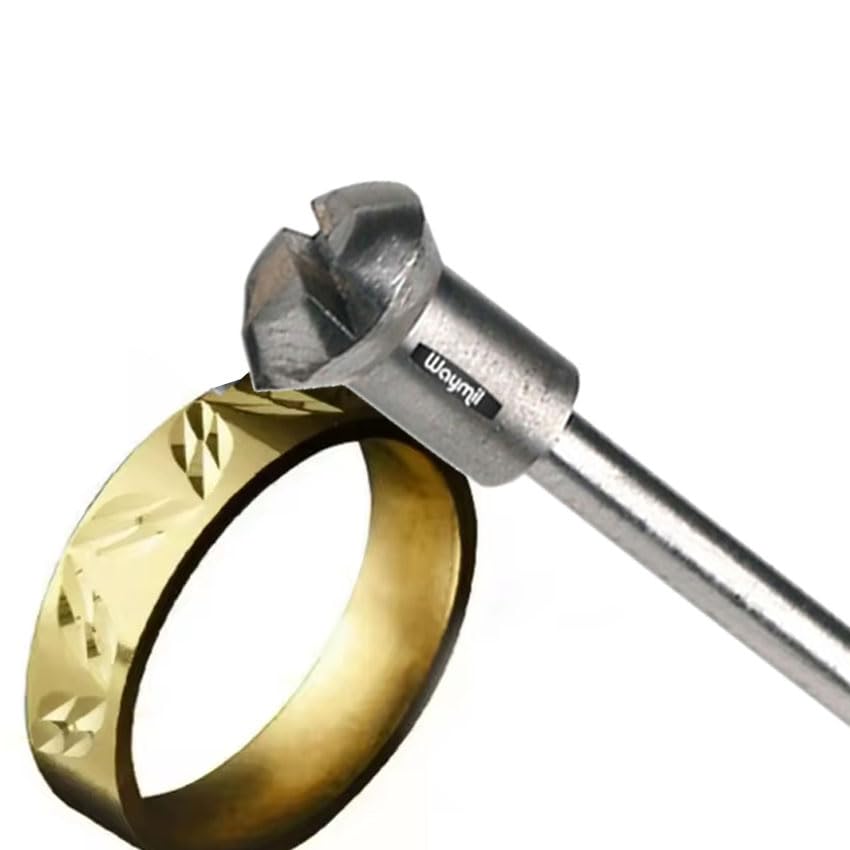 Diamond Flywheel 3mm Shank 130 Angle Degree Metal Wedding Rings Jewelry