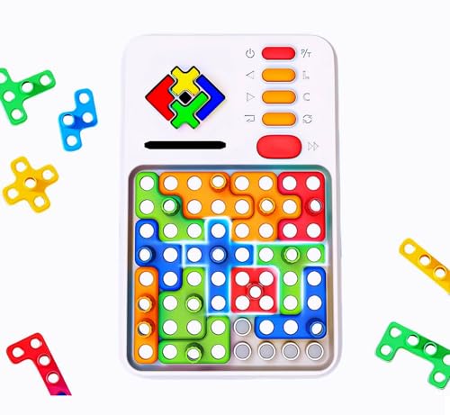 CZT Súper Bloque Consola de Juegos de Rompecabezas 1030 Niveles de Juego Laberinto Pensamiento lógico Máquina de Juegos Juguetes para niños/Adolescentes Regalos para niños/niñas/Estudiantes CZT Súper Bloque Consola de Juegos de Rompecabezas 1030 Niveles de Juego Laberinto Pensamiento lógico Máquina de Juegos Juguetes para niños/Adolescentes Regalos para niños/niñas/Estudiantes