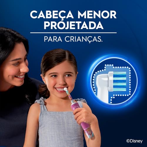Refil para Escova Elétrica Oral-B Disney Princesas 2 Unidades