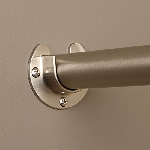 image for Knape & Vogt Closet Pro HD CD-0010-BN Heavy Duty Closet Pole Sockets, 