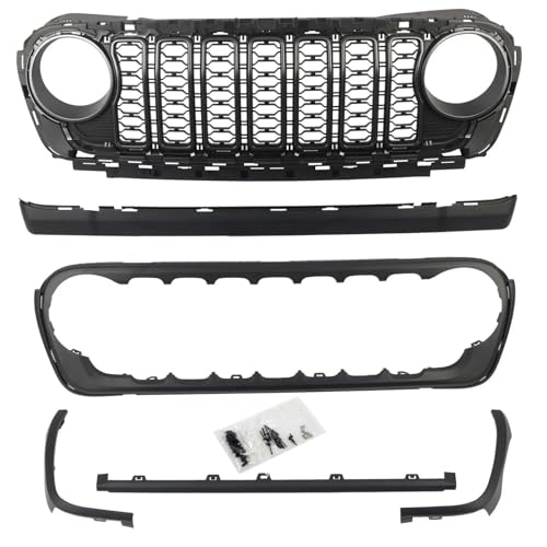 Calandre avant voiture Jeep Wrangler JL pour transformer votre style en raid tout-terrain