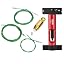 green Cable Routing Tool and red hose cutter