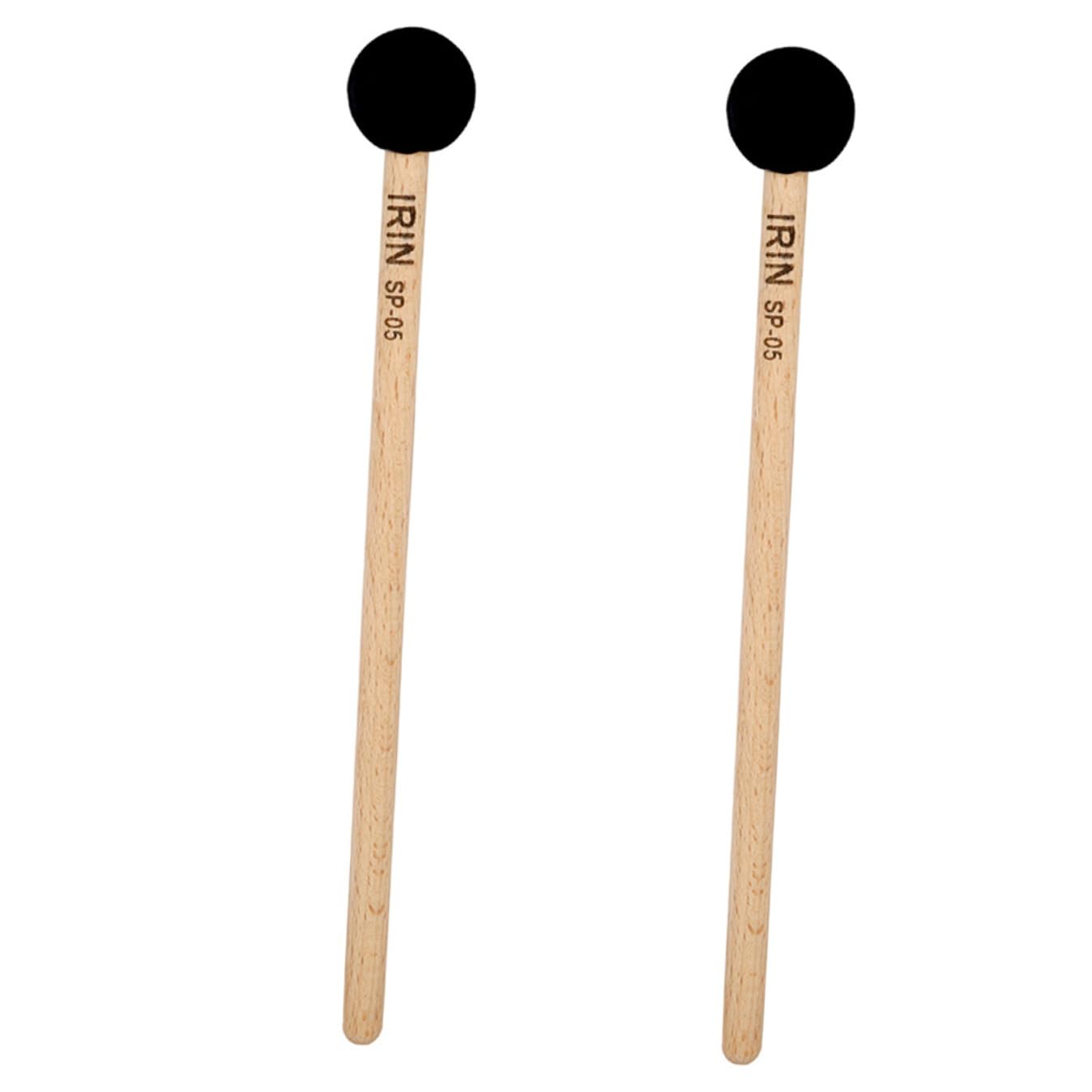 Abaodam 8piezas Palos De Percusión De Felpa Para Tambores Mallet Para Instrumentos Musicales Accesorio Para Práctica Batería