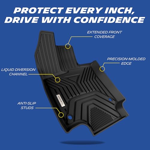 Image of Michelin Vehicle Mats for 2019-2025 Toyota RAV4 Gas | All-Weather TPE Custom Fit Liner, Not Fit Hybrid or 2026, Elite