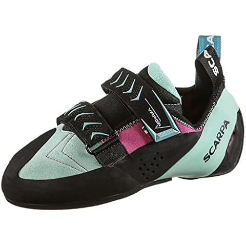 Scarpa Damen Vapor V WMN Kletterschuhe, Dahlia-Aqua FRW, 39 EU Cover