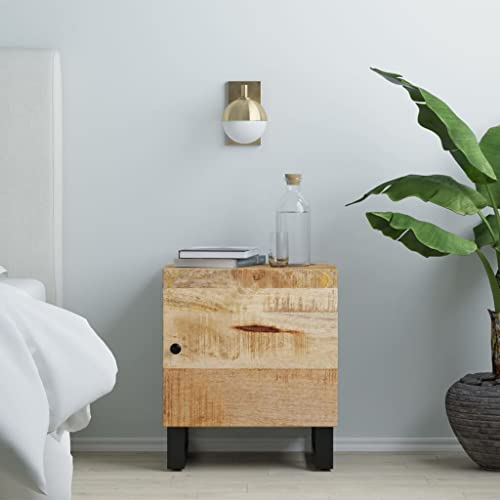 Table de chevet en bois de manguier pour optimiser les petits espaces - 2