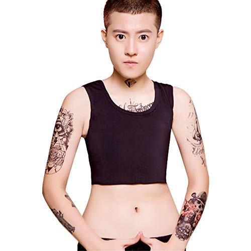 Binder Poitrine Tomboy Coton Débardeur Extensible pour pull