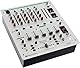 Pronomic DJM-500 5-Kanal DJ Mixer - Auto BPM-Counter und 2 Cue Modi - Integriertes Effektgerät mit 46 Presets - Silber