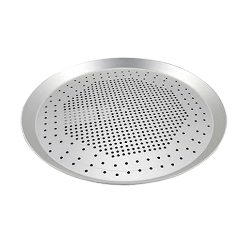 WATIIFUFU Plaque à Pizza Perforée En Alliage D'aluminium 20 Cm Anti-rouille Pour Four Cuisson Professionnelle Maison