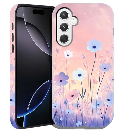 DHEEBFWE Samsung Galaxy A16 5G 6.7C`pϋvیP[X wPC + TPU h~ Ռz 2-in-1 tveNV h[~[t[hE