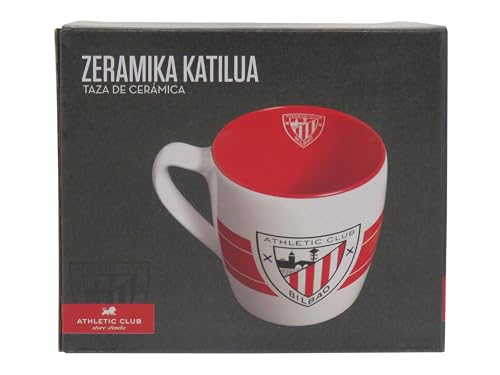 CyP Brands- Athletic Club, Taza, Desayuno, Tazas Originales, Color Rojo, Producto Oficial