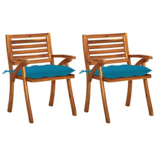 Sillas Comedor Pack 4 Madera con Tela Marca LAPOOH