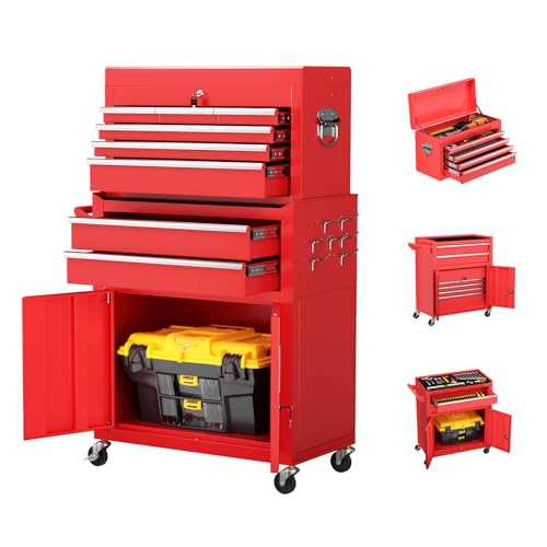 Oakcloud 8-Drawer Rolling Tool Chest & Cabinet