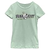 Star Wars Legend Boba T-Shirt, Verde Menta, XL per Bambine