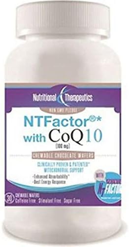 Nutritional Therapeutics - NT Factor with CoQ10 100 MG 30 Chewable Wafers Chocolate