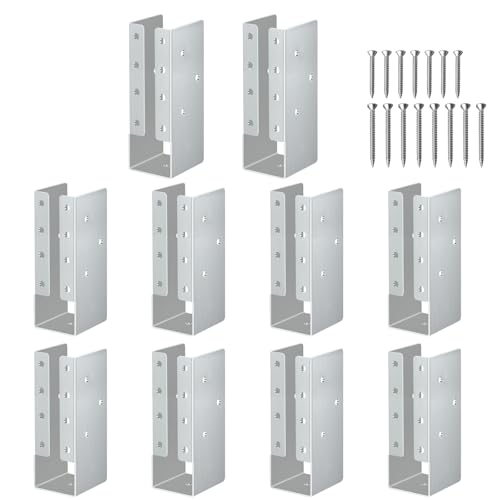 Gawicpy Concealed Stainless Steel Joist Hangers 2x6