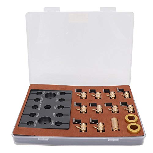 Qiterr Watch Mainspring Winder Repair Tools, Alloy Steel Watch Winding Tool Accessories Wristwatch Repairing Kit by Qiterr - Used condition - US$77.27