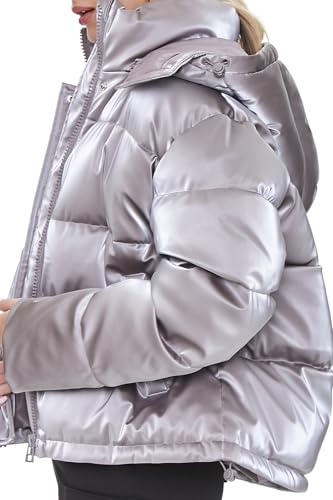 Forever 21 Women's Quilted Puffer Jacket3