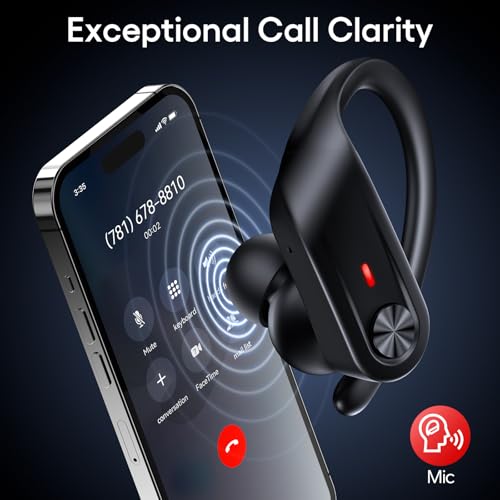 Image of Hybrid Active Noise Cancelling Wireless Ear Buds 80 Hrs Playtime Hi-Res Stereo Quality Bluetooth Earbuds with Transparency Mode Headphones Bluetooth Earhooks ANC Earphones for Work Sports Travel