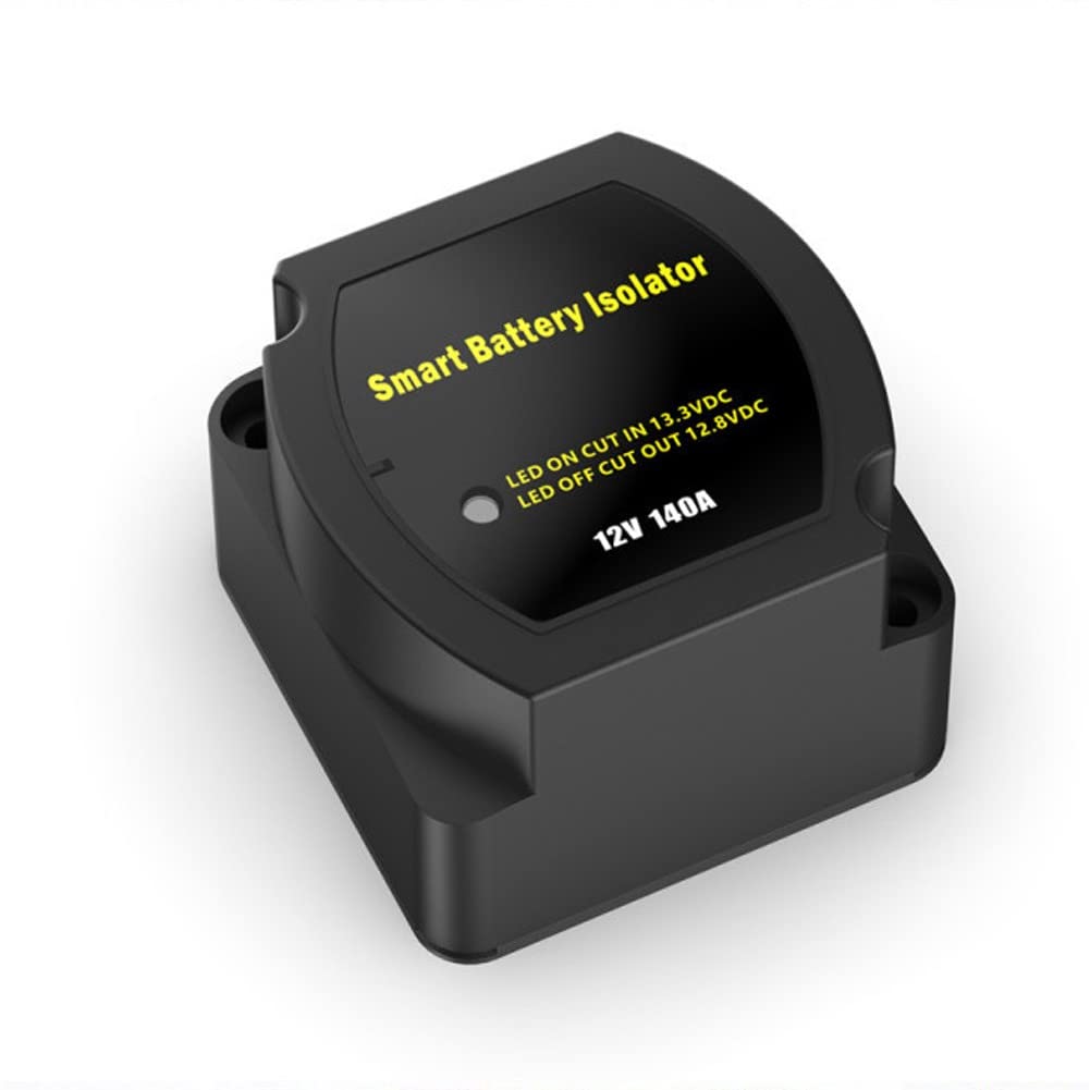 Buy 12 V 140A IP67 Dual Battery Isolator Intelligent Battery Recharger