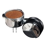 Narzędzie do dozowania kawy - Narzędzie do poziomowania filtra - Akcesoria do espresso barista - Regulowana głębokość (58mm-250812)