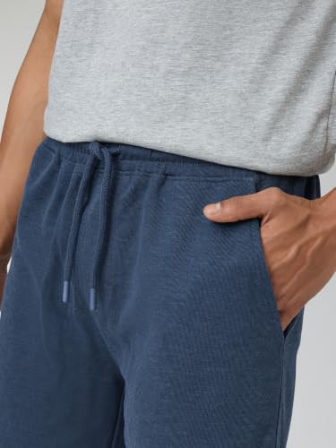 Image of XYXX Men's Nova Cotton Regular Fit Solid Shorts with Side Pockets and No Marks Waistband