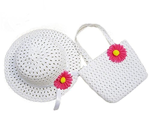 M_Eshop Tea Party Hat Purse Set (White)