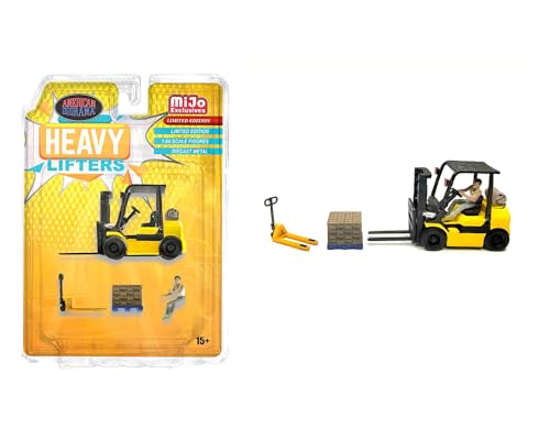Figure Heavy Lifters American Diorama 1/64 AD-2431 pour animer un diorama vide
