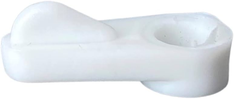 CRL White 1/16 Plastic Window Screen Clips - Bulk Pack of 100 by CR Laurence