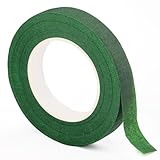YUEXNKO Nastro Fiorista Verde,Adesivo Nastro per Fioristi,nastro crespo per floristi,nastro floreale autoadesivo,Adesivo Verde Scuro per Bouquet Nastro Floreale per Fiori per bouquet fiori fai da te