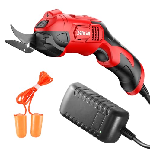 Electric Scissors for Cutting Fabric, Cardboard & Plastic, Sewing Crafting Cardboard Heavy Duty...