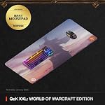 SteelSeries QcK Gaming Mousepad — World of Warcraft Edition — Includes In-Game Item — XXL Thick Cloth — Sized to Cover Desks — Peak Tracking and Stability — Optimized For Gaming Sensors - Image 2
