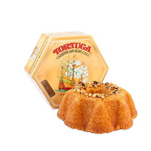 Tortuga Caribbean Original Rum Cake With Walnuts – 4 Oz. - 4 Pack - The Perfect Premium Gourmet Gift For Stocking Stuffers, Gift Baskets, And Christmas Gifts - Great Cakes For Delivery #TOP21