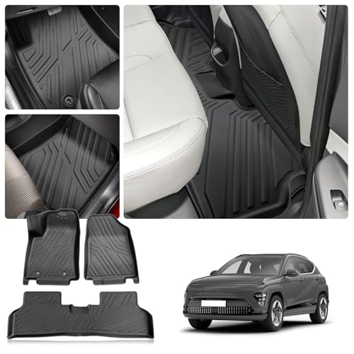 Tapis de sol Kona SX2 EV contre la boue et l'humidité - Protection TPE 3D antidérapante