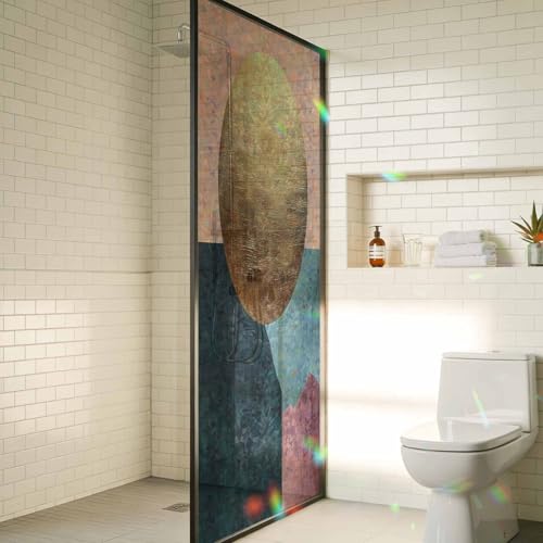Vinilo Decorativo Ventana Privacidad Geométrico Boho miniatura 6