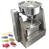 HayWHNKN 10L Electric Stainless Steel Powder Mixer, Lab Dry Powder Granular Materials Blender 110V with Digital Timer & Variable Speed Control, for Grain Chemical Ceramic Feed Industry Lab Use