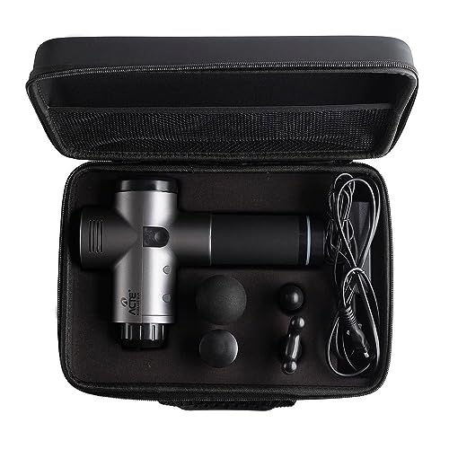 Acte, Massageador Profissional R16-P Massage Gun com 4 Ponteiras e 6 Níveis de Velocidade, Diversas