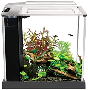 Fluval SPEC III Aquarium Kit, Aquarium with LED Lighting and 3-Stage Filtration System, 2.6 Gallon, White, 10517A1