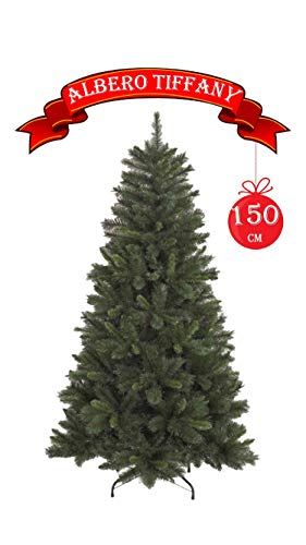 Eurobrico Albero di Natale Tiffany Artificiale