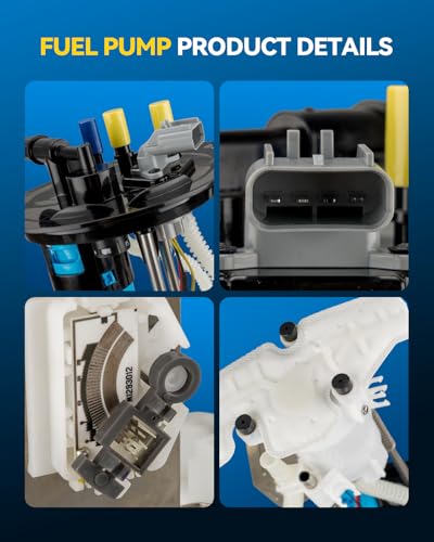 Image of PHILTOP Fuel Pump Assembly FG1263, Compatible with Ford Ranger 2007-2011 XLT /XL /Sport /STX, 2008-2009 FX4 - Electric Fuel Pump Module Kit
