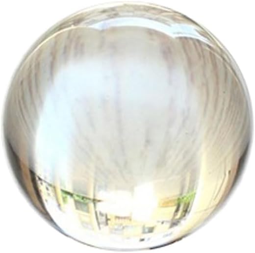 Miniature Glass Ornaments,Clear Chandelier Lens Ball Crystal Glass Ball Crystal Ball Stand for Sphere Photography Decoration Home Decorative ball for House Car Decor Festival Ornament ( Color : 50mm ,