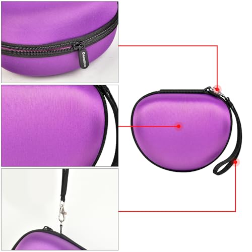 Image of Headphone Case for Skullcandy Crusher /Hesh /Evo, for JLab JBuds Lux ANC | for TOZO HT3 /HT2 Wireless Over-Ear Bluetooth Earphones, Travel Carrying, Daily Commute /Gym /Outdoor Use, Hard Box Only