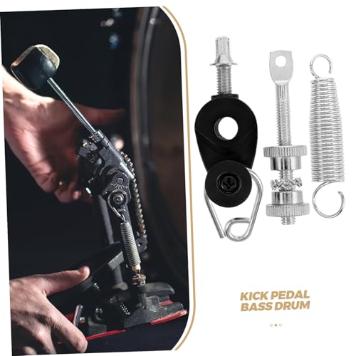Set completo pedal de bombo jazz con resortes y tornillos miniatura 3
