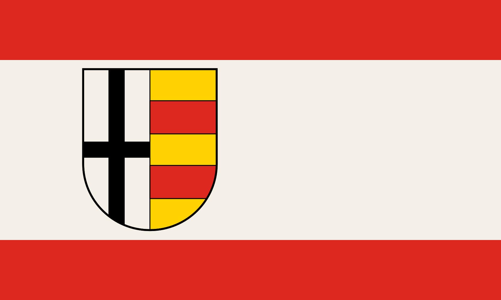 Drapeau Kreis Olpe grand pavillon de district allemand tissu résistant