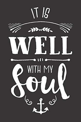 It Is Well With My Soul: Lined Journal for Christian and Pastor image 3