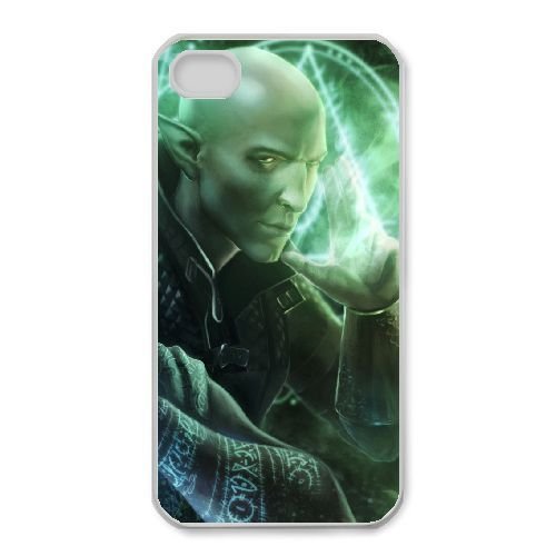 Run Forward iPhone 4,4S Phone Case White Dragon