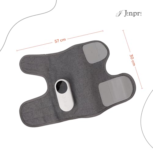 Image of JINPRIAir Compression Leg Massager with Heat - Cordless Calf for Circulation & Pain Relief Foot Therapy Machine Relaxing Men Women Shiatsu Kneading Massage (2)