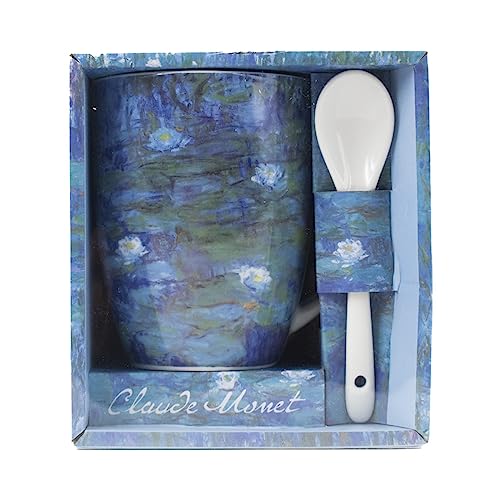 Monet - Tasse Les Ninfeas avec cuillère à soupe